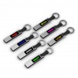 Slim Keychain USB with Lumious Logo 16GB