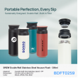 BREW Double Wall Stainless Steel Vacuum Flask - 350ml