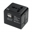 SPARK Universal Travel Adapter with Dual USB + 1 Type-C