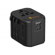 NEXUS Universal Travel Adapter with Dual Type-C + Dual USB