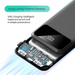 TURBOX Power Bank with Fast Charge and Build-in Cables 