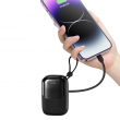 FASTLITE Power Bank with Fast Charge and Build-in Cables