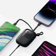 FASTLITE Power Bank with Fast Charge and Build-in Cables