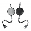 POWERTRIO Retractable 3 in 1 Fast Charging Cable